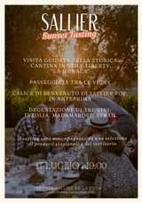 Sallier Sunset Tasting - 17 luglio 2026