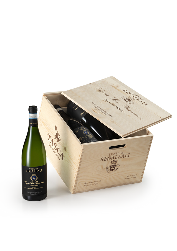 Vigna San Francesco Chardonnay - 2021 - Wooden box